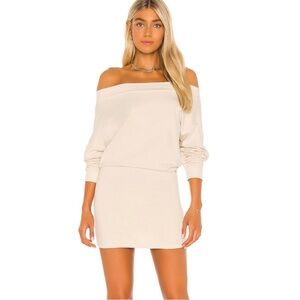 Indah Body bamboo boatneck long sleeve dress